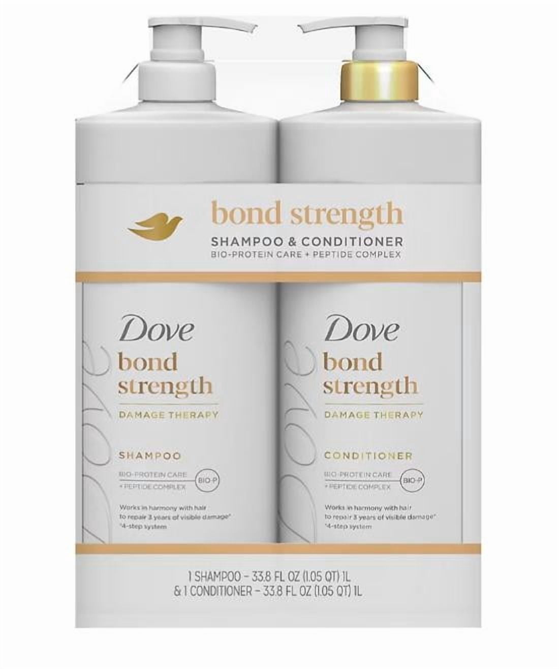 ダヴ scalp+ hair therapy シャンプー＆コンディショナーセット Dove Scalp + Hair Therapy Set, 9.25 Oz, Density Boost Clarifying