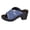Light Blue, variant on Clearence Women’s Fish Mouth Roman Sandals Summer Heeled Slides with Fish Mouth Toe Design Thick Non-Slip Sole Orthopedic Cushioning Comfortable Beach Casual Footwear