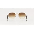 thumbnail image 4 of Ray Ban Hexagonal Light Brown Gradient Unisex Sunglasses RB3548 001/51 51, 4 of 6