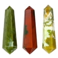 thumbnail image 2 of Fancy Jasper Crystal Points Bulk 3 Pcs, Hexagonal Healing Point Double Terminated, 2 of 5