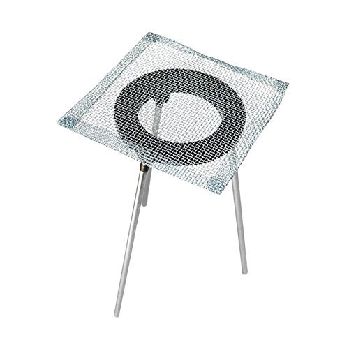 Trípode con malla para soldadura de 23 cm x 15 cm
