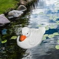 thumbnail image 6 of Duck Statue Landscaping Figurine Floating Resin Material for Outdoor Pond Yard Swimming Pool Decor, 6 of 9