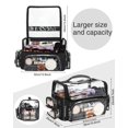 thumbnail image 2 of Funda para brochas de maquillaje NAONAYA, extra grande, impermeable, con correa, 2 of 8