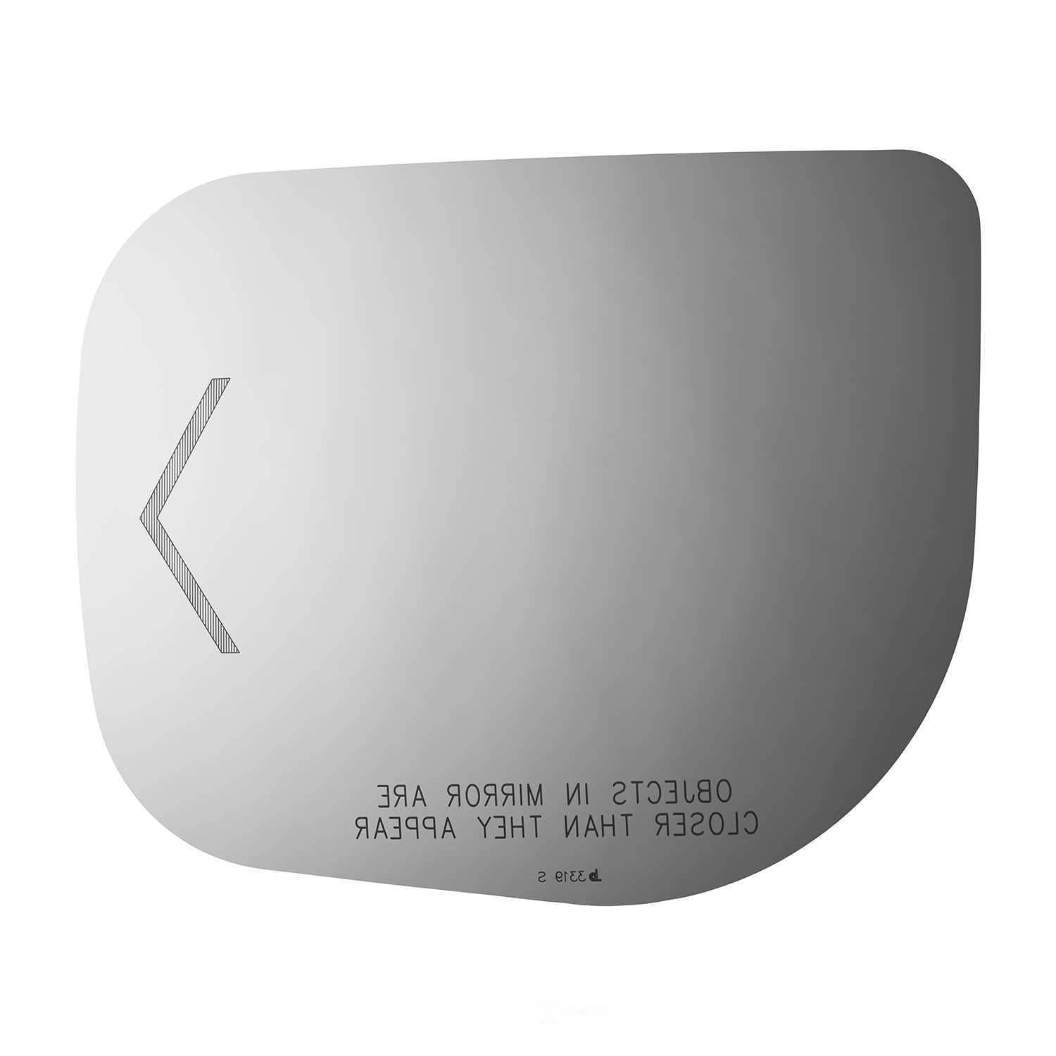Burco Side View Mirror Replacement Glass - Clear Glass - 3319S