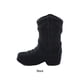 thumbnail image 2 of Tarro de Almacenamiento creativo Inteprter para botas de vaquero cerámica negro, 2 of 6
