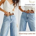 belted jeans womens