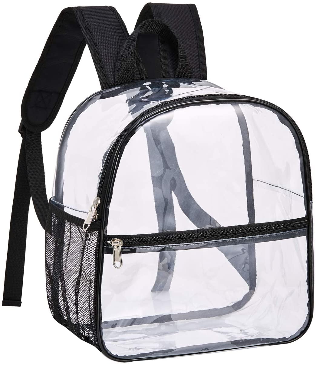 Work Beach Travel & Sporting Small Clear Backpack Stadium Approved for Concert 