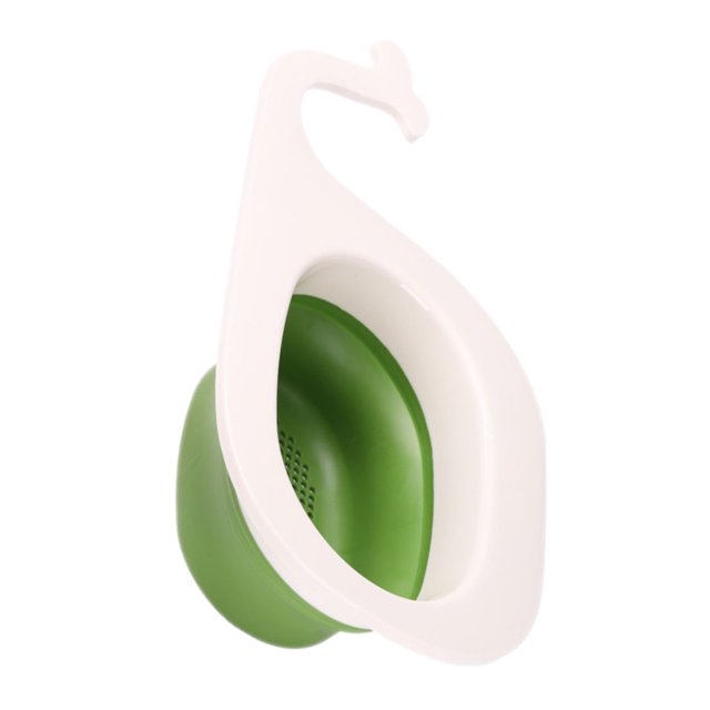 Naiovety Colador de cocina, escurridor de fregadero, recogedor de alimentos vegetales de plástico, soporte de almacenamiento de filtro de Type3 NO3