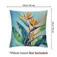 thumbnail image 4 of nygtbtfer Bird of Paradise Flower Throw Pillow, Multicolor White, 4 of 7