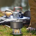 thumbnail image 4 of Combustible Portable Ultra Léger pour Cuisine, Réchaud à Alcool, Barbecue, Camping, Randonnée, Pique-Niques [Gris], 4 of 9