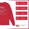 thumbnail image 6 of US Army 250 Years of Service Long Sleeve T-shirt Military Veteran DD214 Patriot, 6 of 7