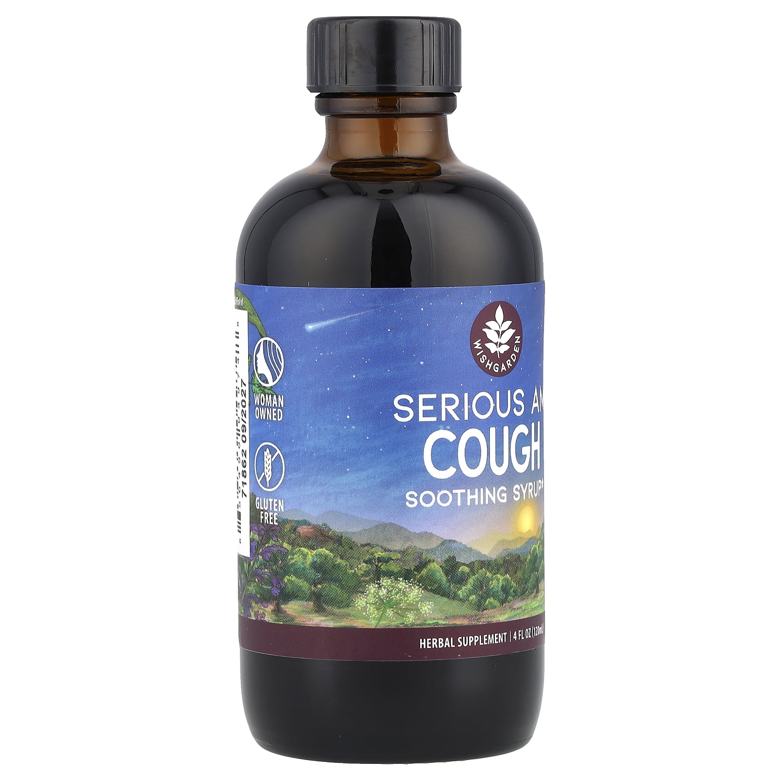 WishGarden Herbs Serious AM™ Cough, Soothing Syrup, 4 fl oz (120