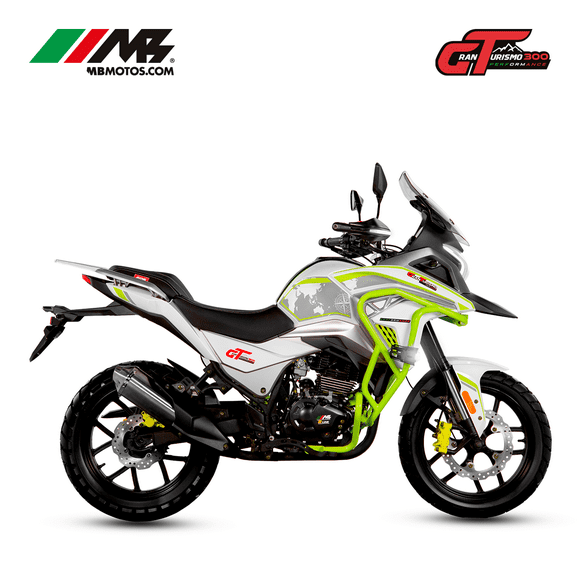 Motocicleta Adventure MB Motos Gran Turismo 300cc Blanco 2025