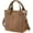 Brown, variant on Small Tote Bag with Zipper, 2024 Canvas Multi-Pocket Crossbody Bag Shoulder Bag Satchel Hobo Bag Messenger Bag