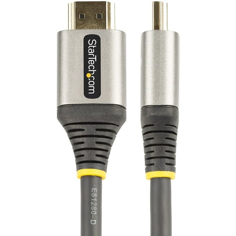 StarTech 6ft (2m) Premium Certified HDMI 2.0 Cable with Ethernet