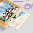 thumbnail image 4 of Hello Winter Boston Terrier Frosty Morning Walk Welcome Snowy Christmas Acrylic Plaque with Wood Photo Frame Box Gentleman Dog Lover Gifts Light Box - 02018, 4 of 5
