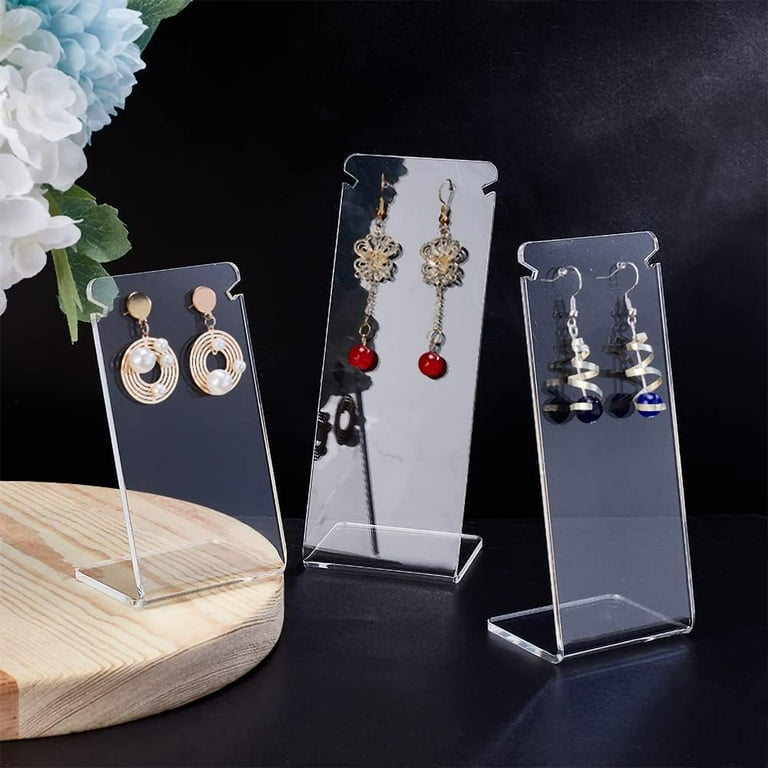 Clear hot sale earring stand