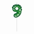 thumbnail image 5 of Green Dinosaur Numbers 9 Happy Birthday Cake Candle for Children Party, Cartoon Dinosaur Cute Candle Decoration, Version J, 5 of 5