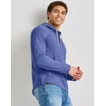 thumbnail image 2 of Hanes Men's Originals Hoodie Lightweight Hooded Sweatshirt Henley Collar Sizes S-3XL, 2 of 7
