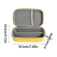 thumbnail image 2 of Double Glasses Case Hard Shell Glasses Storage Box Eyewear Holder Travel Sunglasses Organizer with Adjustable Slot, 2 of 5