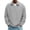 #029-Gray, variant on Mens Solid Color Long Sleeve Lapel Long Sleeved Shirt Breathable Versatile Casual Pullover Top Classic Button Down Golf Shirt Fashion Casual Moisture Wicking Shirts