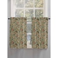 thumbnail image 5 of Vintage Spring Floral Living Room Curtains 2 Panel, Farmhouse Flowers Green Vintage Cafe Window Treatment, Farmhouse Bedroom Bathroom Kitchen Curtains Drapes 104"x54", 5 of 6