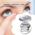 thumbnail image 3 of Contact Lens Case Travel Contact Lens Box with Mirror Tweezers Remover Tool Solution Bottle for Outdoor Office Daily Use, 3 of 10