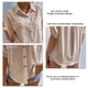 thumbnail image 3 of Blusa con botones para mujer, media manga, Color puro, moda informal, camisas sueltas, Top con bolsillos para verano, 3 of 7