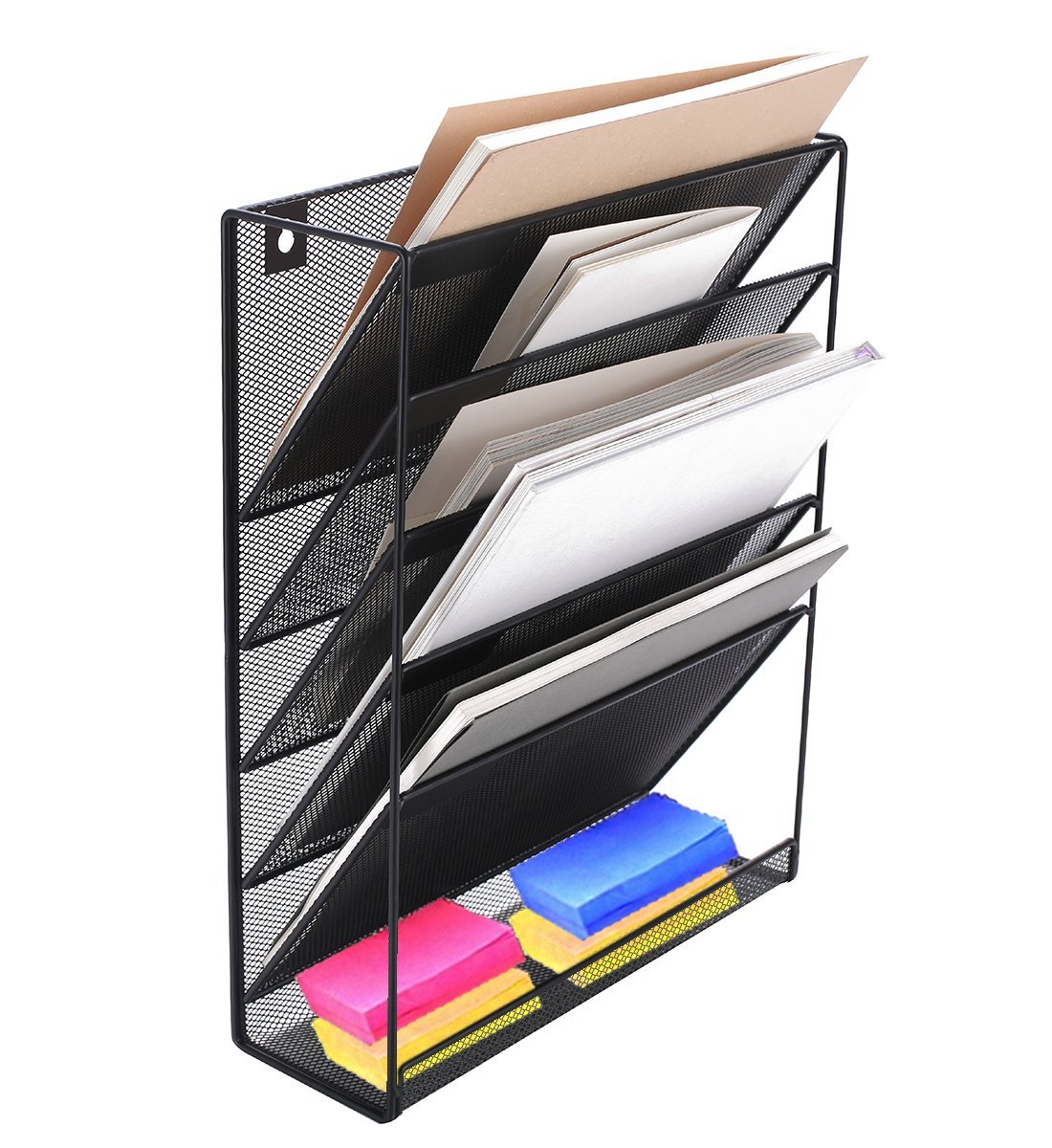5 Pocket Metal Mesh Hanging Folder