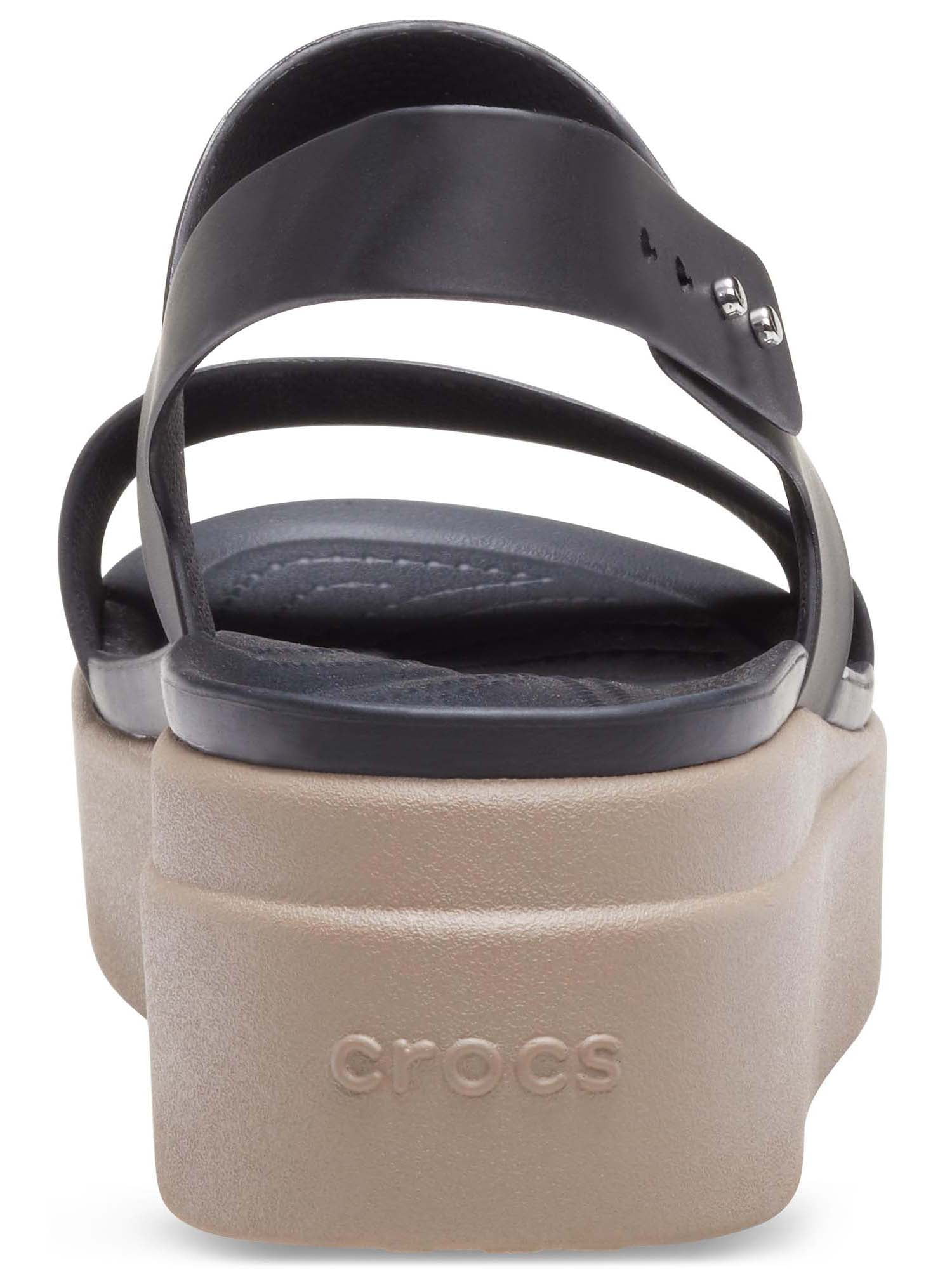 ■CROCS■ Women's Brooklyn Low Wedge BKM 25SWSD206453 25SWSD Crocs Women's Brooklyn Low Wedge Platform Sandal - Walmart.com