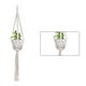 thumbnail image 1 of Bearachild Cestas colgantes 100 hechas a mano, soporte para plantas, macramé, colgador de plantas, maceta para colgar en la pared interior, soporte para Jardín y Patio No.25 Bearachild HA001777-25, 1 of 1