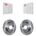 thumbnail image 1 of CMX Rear Disc Brake Rotors Pair for Car Mazda 3 CX-30 Sport CX-3 K8-100941, 1 of 8