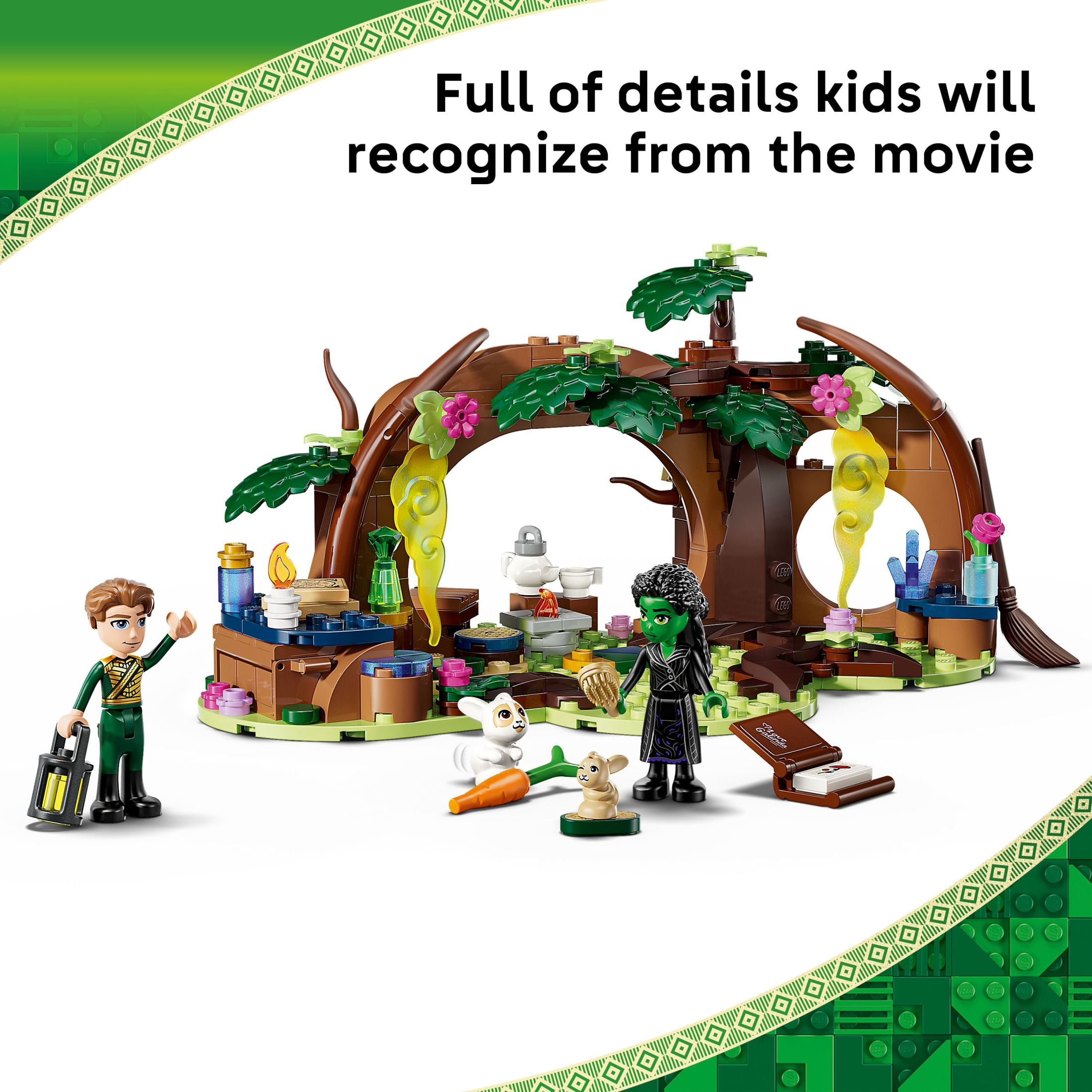 LEGO, Building Toy, 75687, Forest Playset with Elphaba & Fiyero