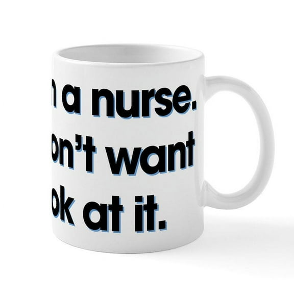 CafePress - Yes I'm A Nurse - 11 oz Ceramic Mug - Novelty Coffee Tea Cup
