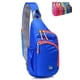 thumbnail image 1 of Peicees Mochila pequeña con bandolera, impermeable, unisex, bandolera en el pecho, 1 of 5