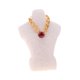 thumbnail image 2 of Exhibidor de collares para casa de muñecas, soporte de exhibición de collares, adorno para casa de muñecas 1/12, simulación de escena de vida, mini Blanco, 2 of 10
