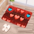 thumbnail image 5 of Valentine's Day Area Rugs: Polyester Non-Slip Kitchen Mat Office Rug - Machine Washable, 5 of 6