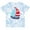 Tie Dye Blue, variant on Inktastic Sailing Boat, Sailor, Sailing, Sails, Boat, Ship Boys Toddler T-Shirt