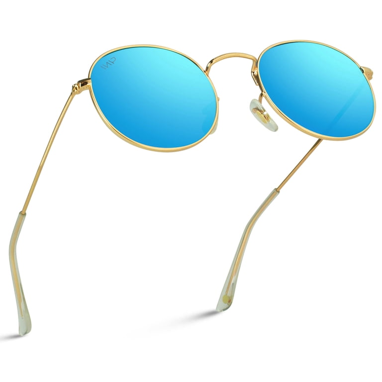 WearMe Pro - Polarized Round Trendy Sunglasses, Reflective  display picture 2