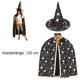 thumbnail image 2 of Capa de bruja del cabo del mago con sombrero, accesorios de disfraces de Halloween para fiestas infantiles Zhivalor OTTO-ZYS-0217, 2 of 8