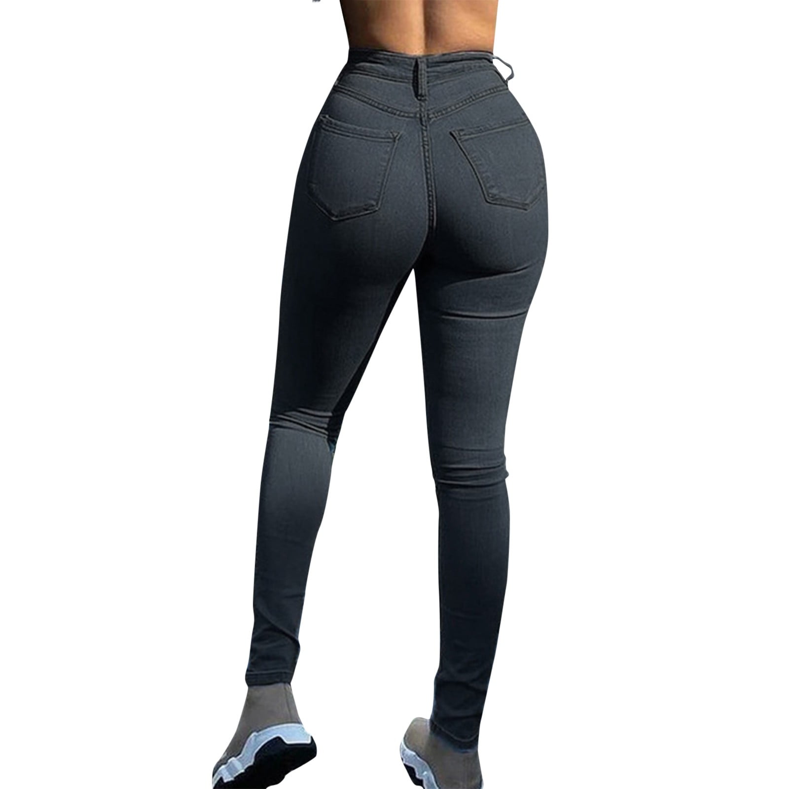 Pantalon De Travail Femme - Taille 16 (Court) - Gris Anthracite - Jambe Droite