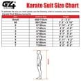 thumbnail image 6 of G4 Vision Karate Suit GI Aikido Training Adult Student Karate Suits GI Aikido Club & Free Belt Black White, 6 of 8