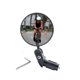 thumbnail image 4 of ángulo ajustable del espejo de la gama amplia del espejo retrovisor de la bici del manillar de 18-22m m Corto Zulema Espejo retrovisor de bicicleta, 4 of 8