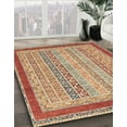 thumbnail image 2 of Ahgly Company Indoor Rectangle Abstract Brown Oriental Area Rugs, 7' x 10', 2 of 6