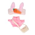 thumbnail image 4 of Ropa de juguete, juego de 3 piezas Pato Pato Peluche Ropa de juguete Accesorios de pato amarillo Elegante y moderno, 4 of 12