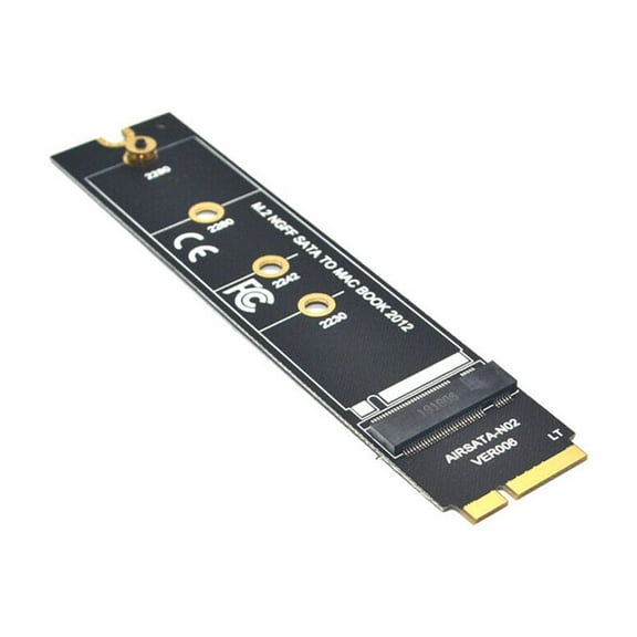 M.2 NGFF SATA SSD Converter Adapter Card For 2012 MacBook Air A1465 A1466