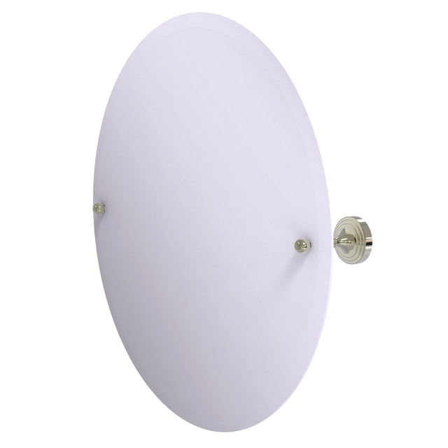 Sag Harbor Collection Miroir Inclinable Rond Sans Cadre avec Bord Biseauté - SG-90-PNI