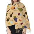 thumbnail image 5 of Shawl Wraps for Women - Wine Bottle Print No.9042 Oversized Fall Winter Fashion Blanket Scarf for Women, 5 of 6