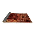 thumbnail image 2 of Ahgly Company Indoor Rectangle Patchwork Orange Transitional Area Rugs, 2' x 4', 2 of 4