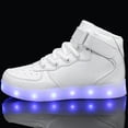 thumbnail image 2 of zapatos para niños zapatos luminosos led calzado deportivo para niños-blanco-40 oso de fresa Electrónica, 2 of 5